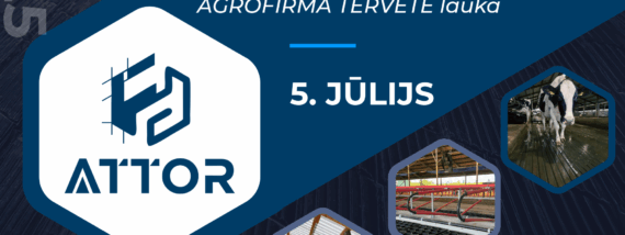 ATTOR piedalīsies TRAKTORDIENA 2025, Tērvetē